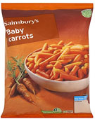 Sainsburys Baby Carrots (1Kg)