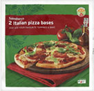 Sainsburys Italian Pizza Bases (2x150g)