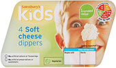 Sainsburys Kids Cheese Dippers (4 per pack - 124g)