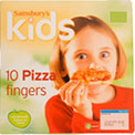 Sainsburys Kids Pizza Fingers (10x27.5g)
