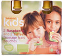 Sainsburys Kids Raspberry Fromage Frais (4x90g)