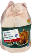 Sainsburys Medium Whole Frozen Duck (2Kg)