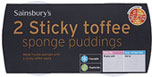 Sainsburys Melting Middle Sticky Toffee Sponge