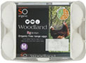 Sainsburys Organic Woodland Free Range Medium