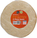 Sainsburys Thin and Crispy 10` Pizza Base