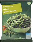 Sainsburys Whole Green Beans (1Kg)