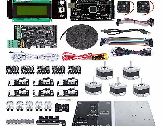 SainSmart Ramps 1.4   Mega2560 R3   LCD2004   A4988   J-head 3D Printer Kit, etc. For Arduino RepRap