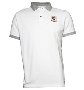 433 White Pique Polo Shirt