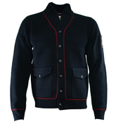 Saint Jude 455 Navy Cardigan