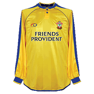 Saints 03-04 Southampton 3rd L/S Euro Shirt - Grade 7