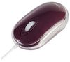 SAITEK Crystal optical mouse - USB 2.0 - aubergine