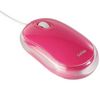 Crystal optical mouse - USB 2.0 - pink