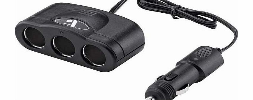 Sakura 12V Triple Lighter Socket Adaptor