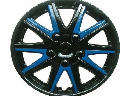 Sakura 15-inch Comet Wheel Trims - Blue