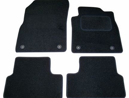 Car Mats in Black for Vauxhall Astra (Fits 2010 on Models)