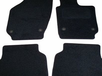 Sakura Car Mats in Black for Volkswagen Polo (Fits 2009 on Models)
