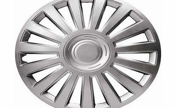 Sakura Luxury Set of 4 Car Wheel Trims - 14 Inch