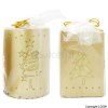 Golden Glitter Christmas Tree Candle 7cm x