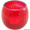 Sparkle and Shimmer Red Glass Decorative