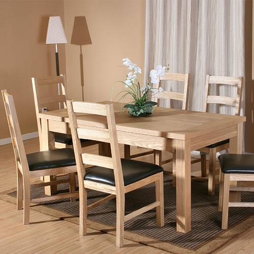 Solid Ash Dining Set 2