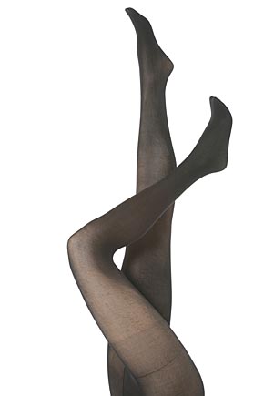 Sale Ladies 1 Pair Elle Tights 40 Denier Opaques Cocoa