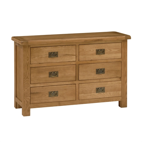 Salisbury Oak 6 Drawer Chest 596.214