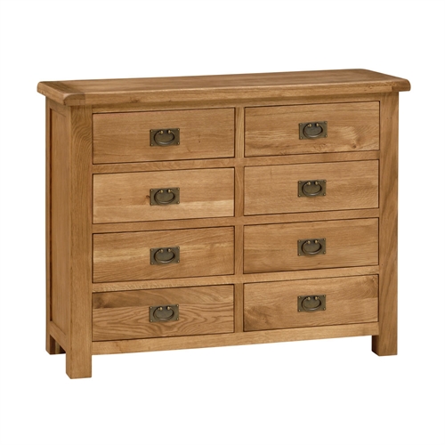 Salisbury Oak 8 Drawer Chest 596.215