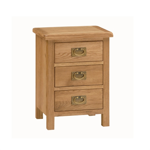 bedroom furniture b and q 3 drawer bedside 450mm ferrara oak