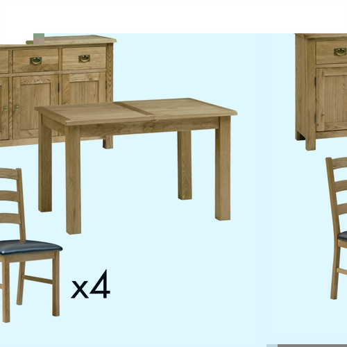 Dining Set with Table, 4