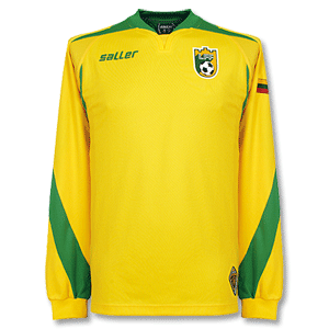 Saller 06-07 Lithuania Home Shirt L/S