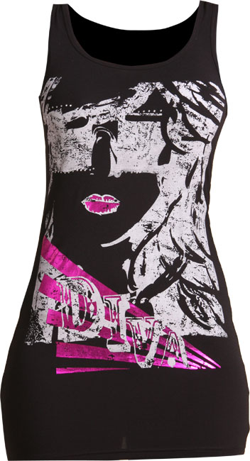 Sally stud and foil facel print vest