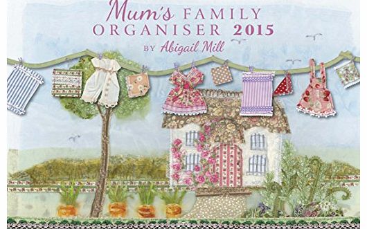 2015 mums family organiser calendar 2015 - one week to view