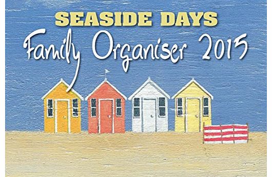 2015 seaside days family organiser calendar - one month to view