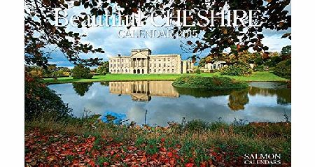 Salmon Beautiful Cheshire Large Wall Calendar 2015