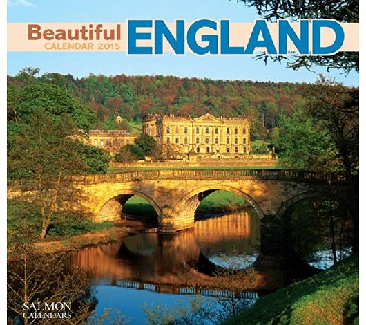 Beautiful England Large Wall Calendar 2015
