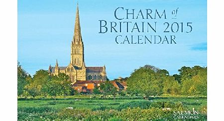 Salmon Charm Of Britain Large Wall Calendar 2015