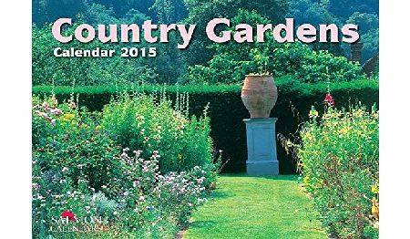 Salmon Country Gardens Small Wall Calendar 2015