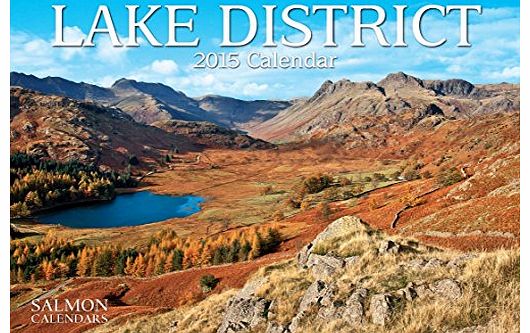 Salmon Lake District Medium Wall Calendar 2015