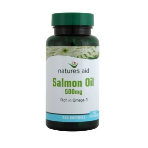 Salmon Oil 500mg 120 Capsules.