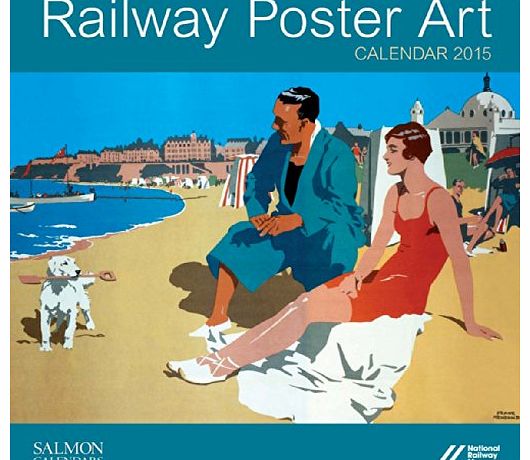 Railway Poster Art Large Wall Calendar 2015