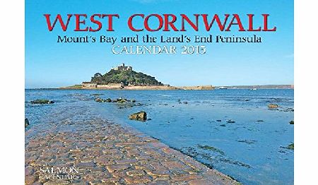 Salmon West Cornwall (Mounts Bay amp; The Lands End Peninsula) Small Wall Calendar 2015