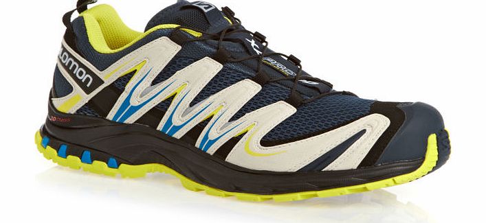 Salomon Mens Salomon Xa Pro 3d Shoes - Deep Blue/light