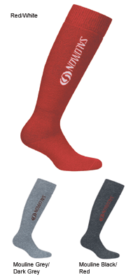 SALOMON Merino Wool Ski Sock - 2 pack