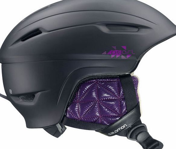 Salomon Womens Salomon Pearl Helmet - Black Matt