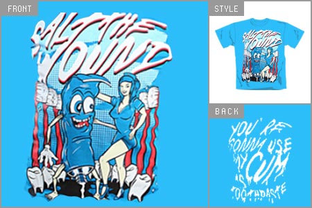 Salt The Wound (Toothpase) T-shirt *Import*