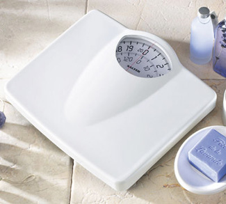 Salter 691 White Mechanical Bathroom Scale