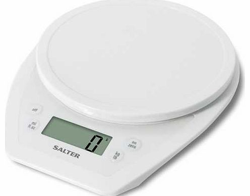 Salter Aquatronic Kitchen Scale - White