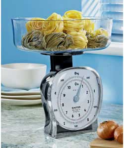 Salter Chrome Retro Mechanical Scale