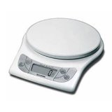 Salter 1020 Electronic Kitchen Scale With Aquatronic Feature - White