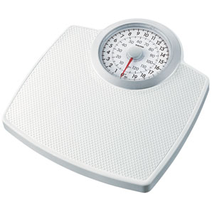 Salter Mechanical Bathroom Scale- White